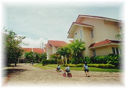 Commercial and residental buildings