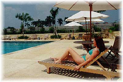 Pool side - sports and recreation facilities just moments from your home