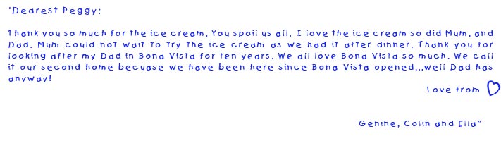 testimonial from satisfied tenant at BonaVista Apartments
